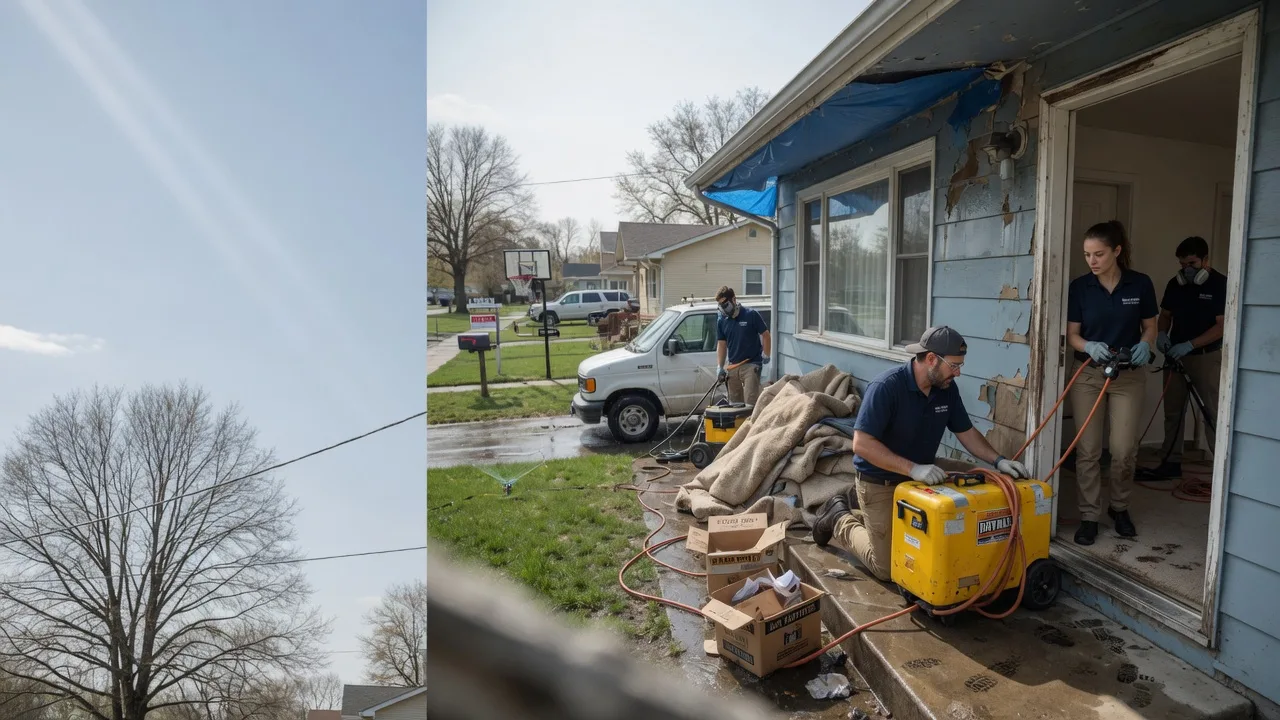Basement Flood Cleanup in Roy, UT near me